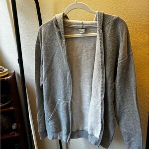 Gildan Gray Zip Up